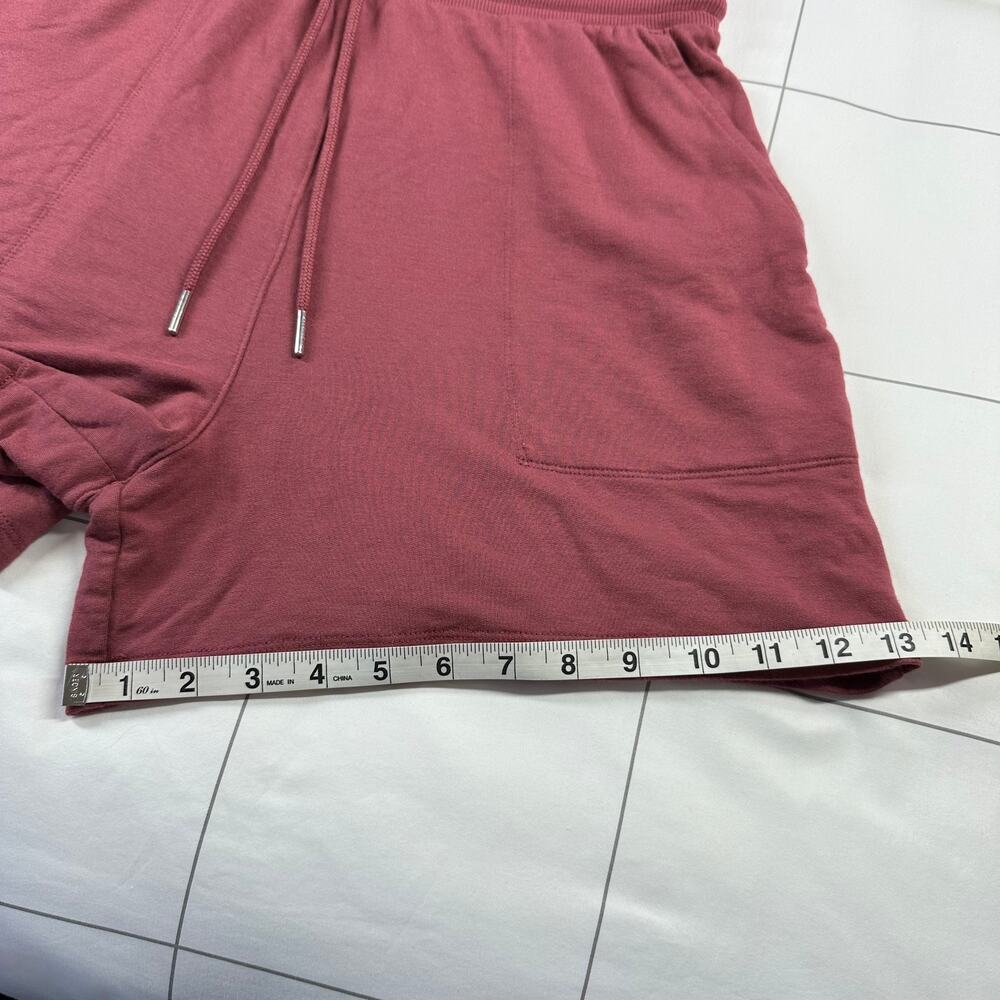 Athleta Balance Romper Womens Medium Petite Pink Sleeveless Soft Active Travel - Picture 14 of 14